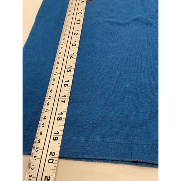 Hanna Andersson Boys Long John 2-Piece Pajama Set Size 10 Blue Stripe Shark - Picture 6 of 7